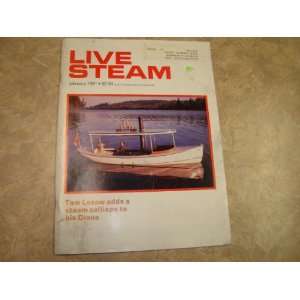    Live Steam Magazine   January 1981 (Vol 15, No 1) Joe Rice Books