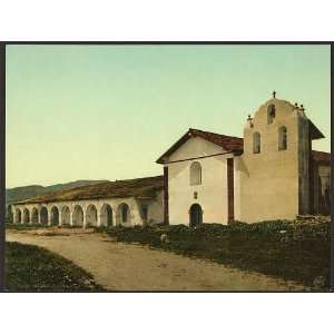  Mission Santa Inez,Solvang,church,CA,California,c1898