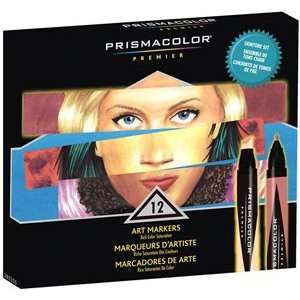  Prismacolor Marker Sets skin tone set of 12
