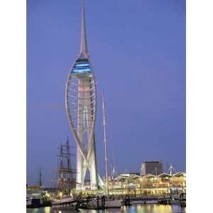  Spinnaker Tower at Twilight, Gunwharf Quays, Portsmouth 