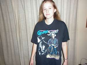George Strait T shirt Concert Tour XL 1992  