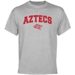  San Diego State Aztecs Ash Mascot Arch T shirt   Sports 