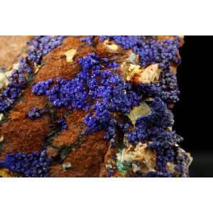   Azurite Mineral Specimen From Morocco Crystal Healing 