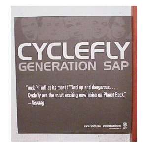  CycleFly Poster Flat Cycle Fly 