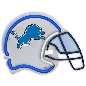  NFL Detroit Lions Neon Football Helmet