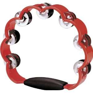  Rhythm Band Peacock Tambourine Red Musical Instruments