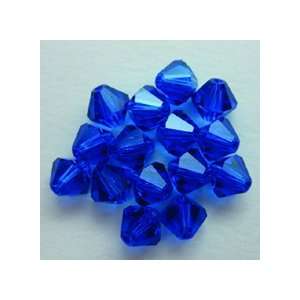  Jolees Boutique Crystal Bicone Bead, Capri Blue, 6mm 