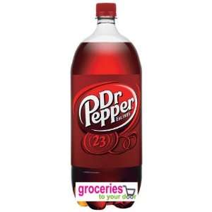 Dr. Pepper Soda, 2 Liter (Pack of 6)  Grocery & Gourmet 