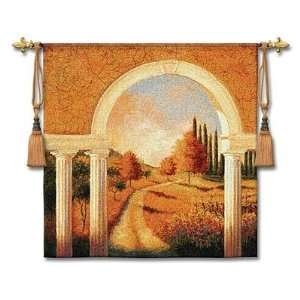  Tuscan Archway Wall Hanging by Jill McGannon 44 x 44 