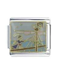 Pugster Peter Pan Comes To Save The Day Italian Charms Bracelet Link