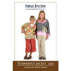 Indygo Junction turnabout Jacket Arts, Crafts & Sewing