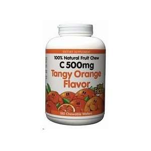  Natural Factors   Natural Fruit Chews (C) Tangy Orange 