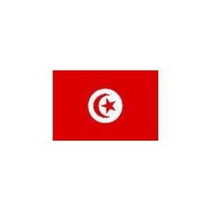  Tunisia Flag, 4 x 6, Outdoor, Nylon