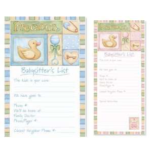  Precious Babysitters List Blue