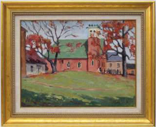 Harry Leslie Smith(1900 1974)Canadian Listed Vintage Oil/Panel 