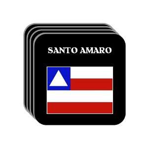  Bahia   SANTO AMARO Set of 4 Mini Mousepad Coasters 