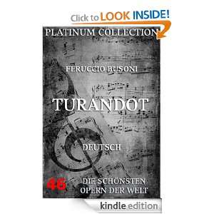  Ferrucio Busoni   Turandot Libretto (Kommentierte Ausgabe 