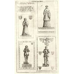   Wenceslaus Hollar   Lucy. Clare. Manners. Tunstal