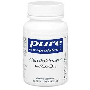  Pure Encapsulations Cardiokinase with CoQ10 60 Vegetable 