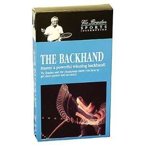  The Backhand with Vic Braden   Instructional VHS Video 