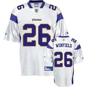 Antoine Winfield Jersey Reebok White Replica #26 Minnesota Vikings 