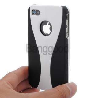 Piece Hard Case Cover Snap on Cup Shape For Apple iPhone 4S 4 4G (8 