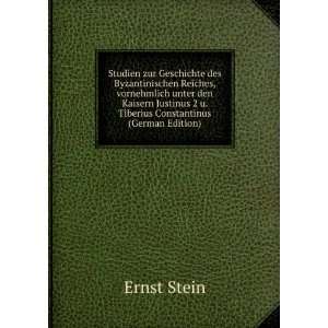   Tiberius Constantinus (German Edition) Ernst Stein Books