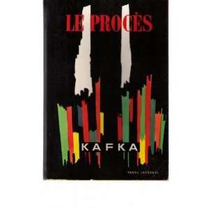 Le proces Kafka  Books