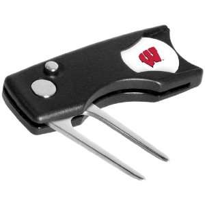  University of Wisconsin Badgers Spring Action Divot Tool w 
