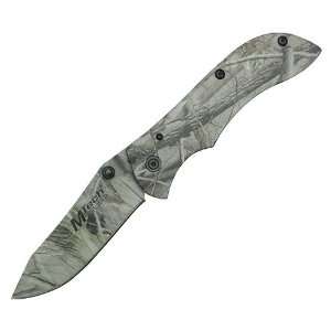 M Tech Jungle Camo Folding Knife Plain Full Sports 