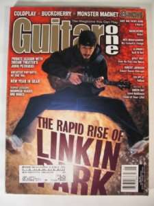 2001 Guitar One Magazine TAB Linkin Park Cold Play  