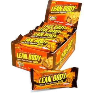 Labrada Nutrition Lean Body Energy Meal Replacement Bar, Peanut Butter 