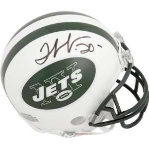 Thomas Jones New York Jets Autographed Mini Helmet Sports 
