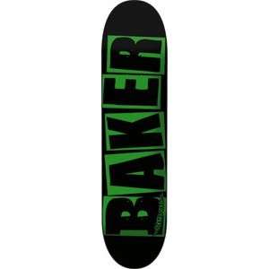  Baker Danger Green Skateboard Deck   7.5 Sports 