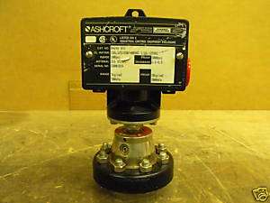 ASHCROFT 400 SERIES DIFFERENTIAL PRESSURE SWITCH B424S  