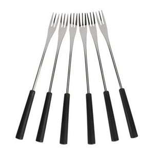 Trudeau Cheese Fondue Forks, Set of 6 