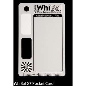  GENUINE WhiBal G7 Certified Neutral White Balance Card 
