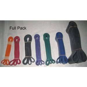  Powerlifting Exercise Bands Full Pack 7 Bands Sports 