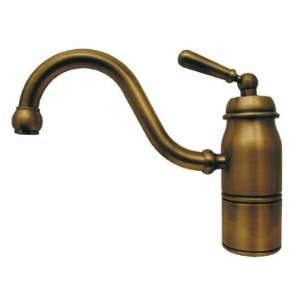Whitehaus Faucets 3 3165 L Beluga Single Hole Faucets Faucets Antique 