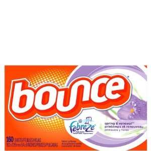 Bounce With Febreze Fresh Scent Dryer Sheets Spring & Renewal 160 