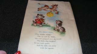 Vintage 1948 Raphael Tuck & Sons Nursery Rhymes for You & Me A Cloth 
