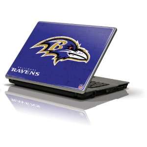  Skinit Baltimore Ravens Generic 17 Laptop Solid Distressed 