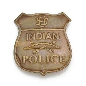  INDIAN POLICE BADGE 