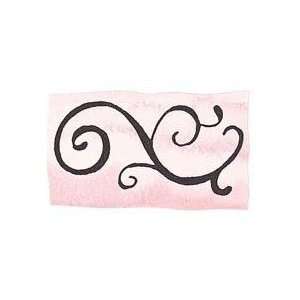  Swirl Border   Rubber Stamps