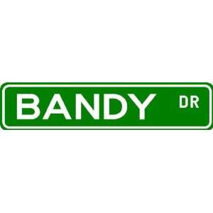  BANDY Street Name Sign ~ Family Lastname Sign ~ Gameroom 