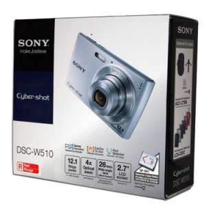 Sony DSC W510/R Cyber shot Digital Camera (Red)  Brand New in Retail 