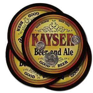  Kayser Beer and Ale Coaster Set