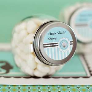  Personalized Candy Jars   Beach Party 24 Set Health 
