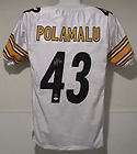 TROY POLAMALU AUTOGRAPHE​D/SIGNED PITTSBURGH STEELERS WH