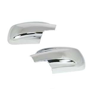  Triple Chrome Side Door Mirror Cover Trims Moulding for 04 
